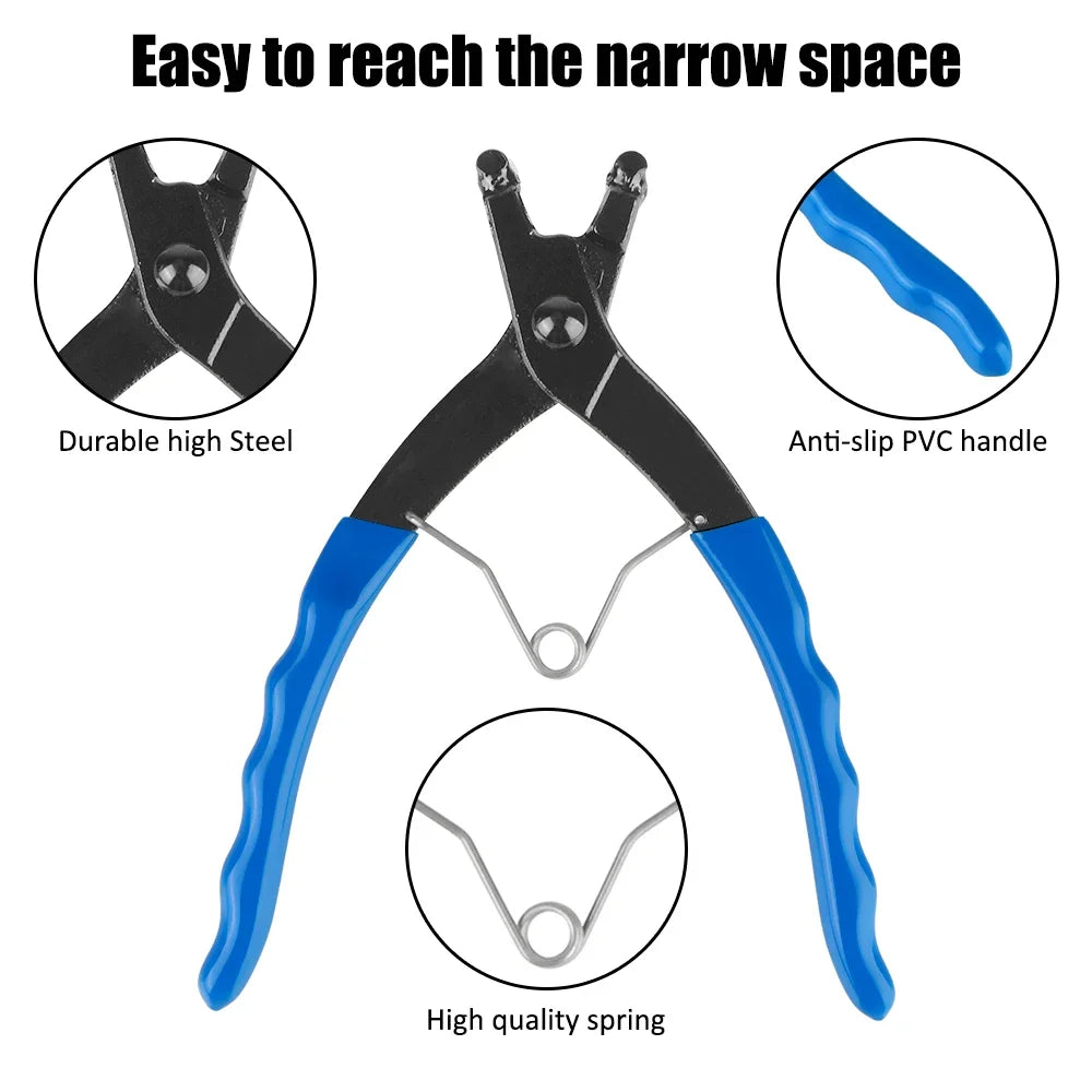 90 Degree Bent Nose Circlip Pliers for Automotive Repairs - 4