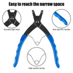 90 Degree Bent Nose Circlip Pliers for Automotive Repairs