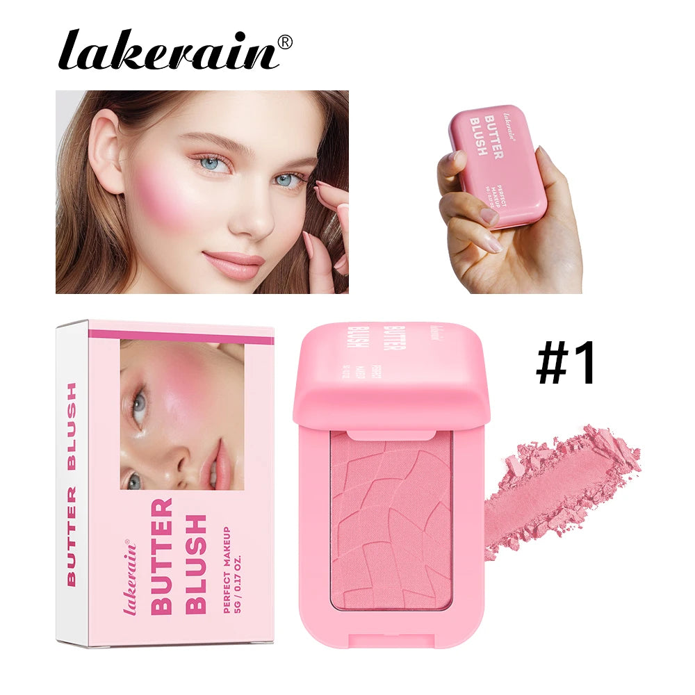2-in-1 Cream and Powder Blush Palette for Radiant Glow