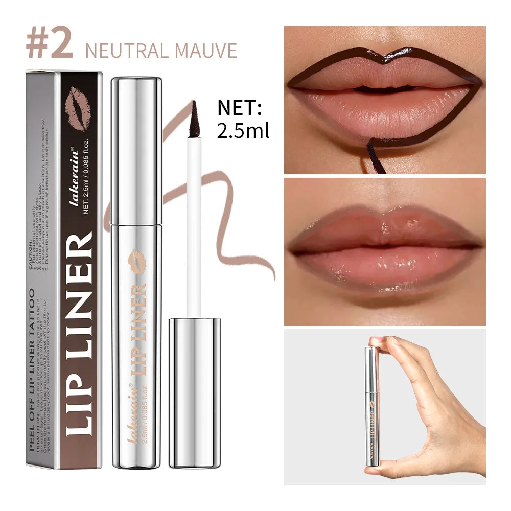 Waterproof Peel-Off Lip Liner Tattoo Pen