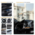 Mini Drum Cymbal Car Vent Decoration Accessory
