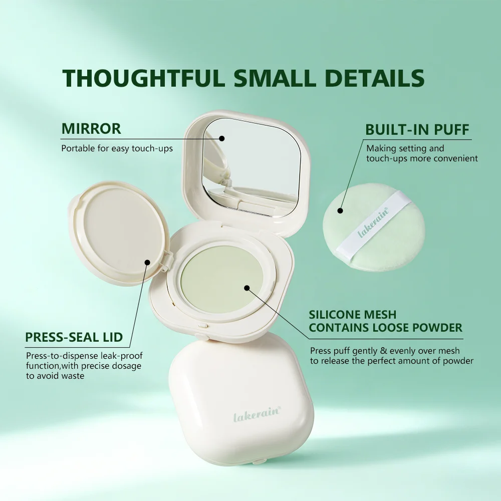 Instant Matte Loose Setting Powder for Shine-Free Makeup