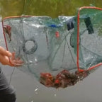 Collapsible Portable Fishing Net Trap for Crab and Shrimp