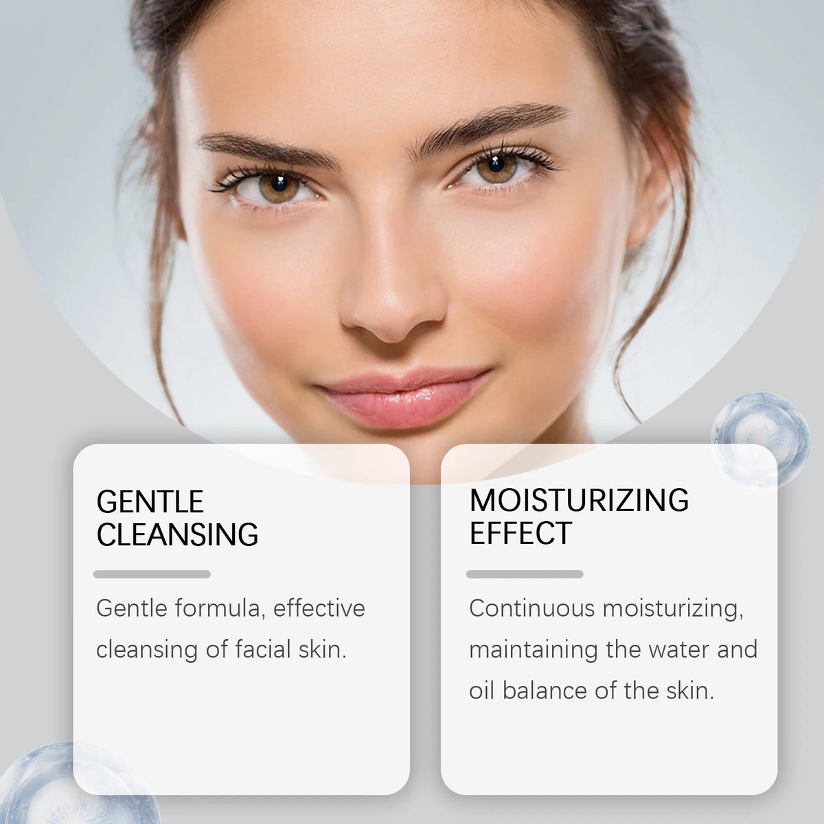Vitamin C Brightening Facial Cleanser with Silicone Brush