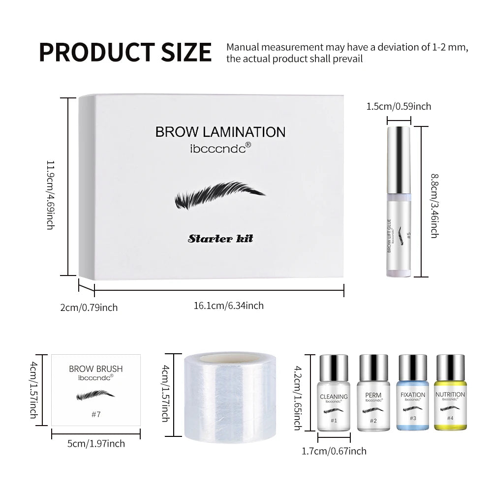 Professional Eyebrow Lamination Home Perming Kit