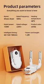 Intelligent Electric Shoe Dryer and Deodorizer