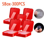 Heavy-Duty Transparent Reusable Nano Adhesive Tape Pads