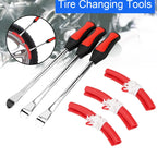Motorcycle and Bicycle Tire Changing Lever Tool Kit with Rim Protectors