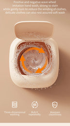 Portable Mini Washing Machine for Underwear and Small Clothes