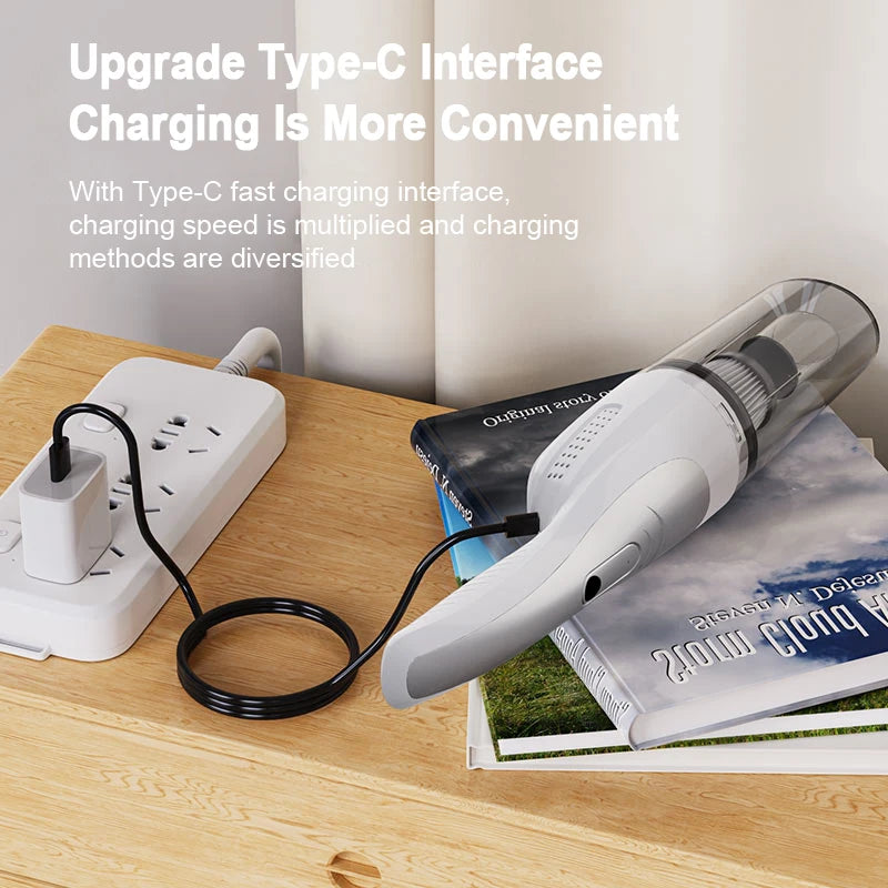 Cordless Handheld Vacuum Cleaner for Home and Car