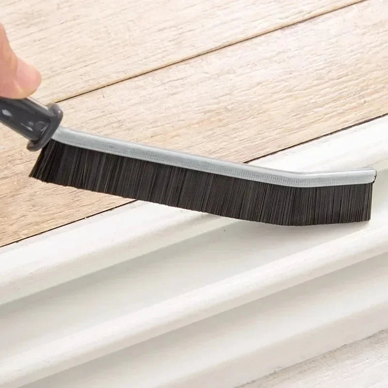 Hard-Bristled Crevice Cleaning Brush for Tight Gaps and Tiles