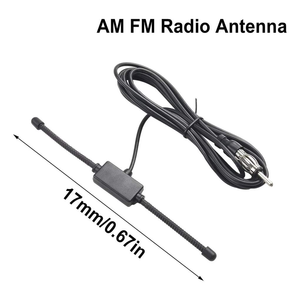 Universal Adhesive Car FM Radio Antenna for Stereo Receivers