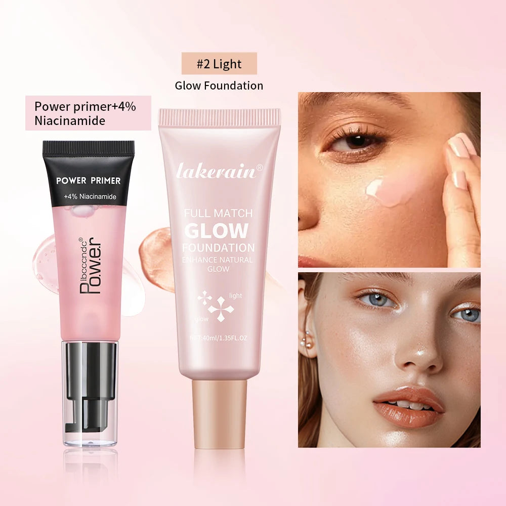 Hydrating Makeup Primer and Glow Foundation Combo