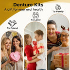 Soft Silicone Custom-Fit Denture Set