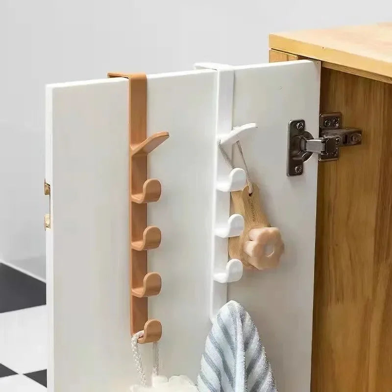 Over-the-Door Multi-Hook Organizer for Bags and Hats