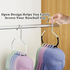 Multifunction Space Saving Hat and Accessory Organizer Hanger