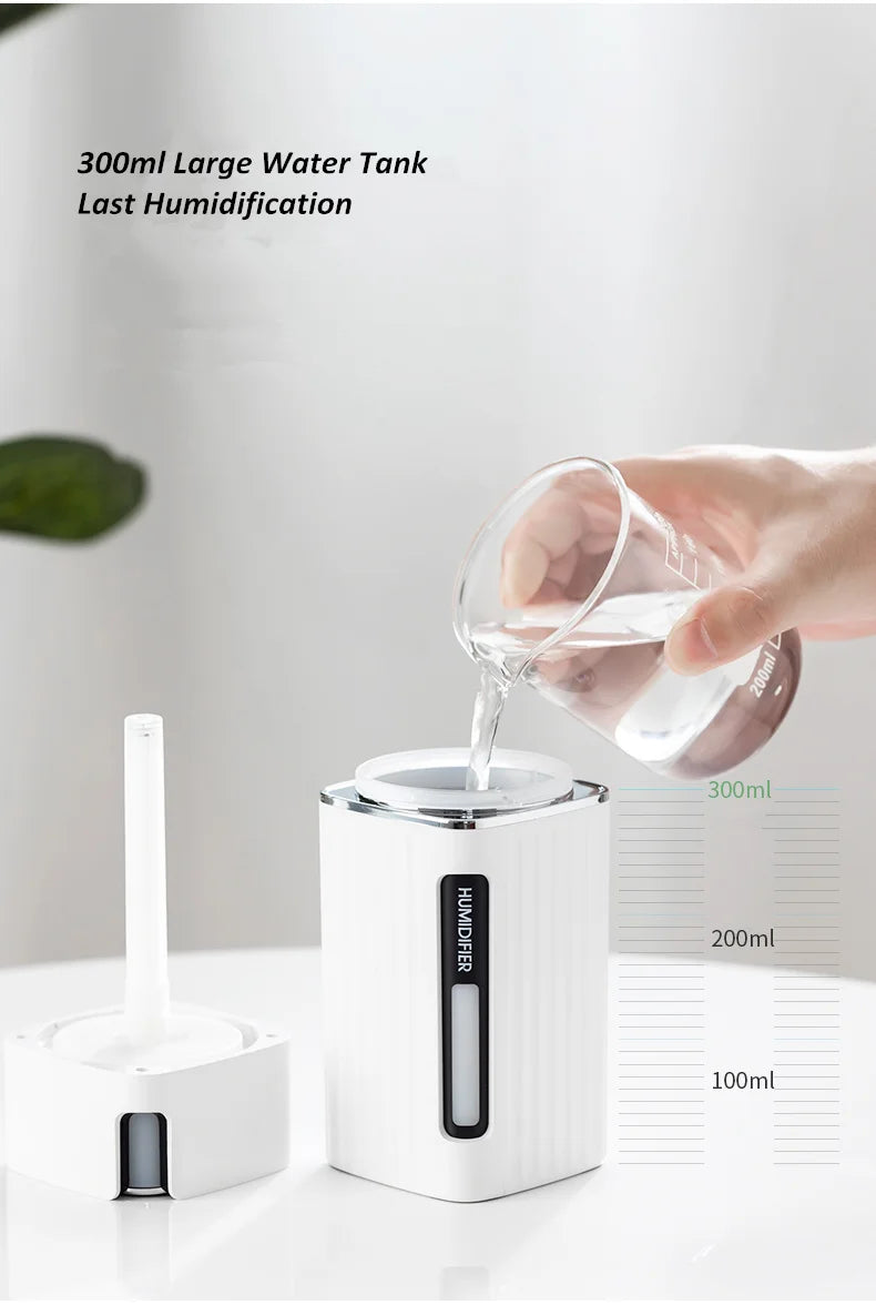 Portable Ultrasonic Cool Mist Air Humidifier for Home and Office