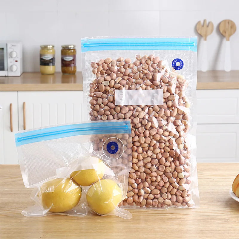 Reusable Vacuum Food Storage Bags for Kitchen - 5