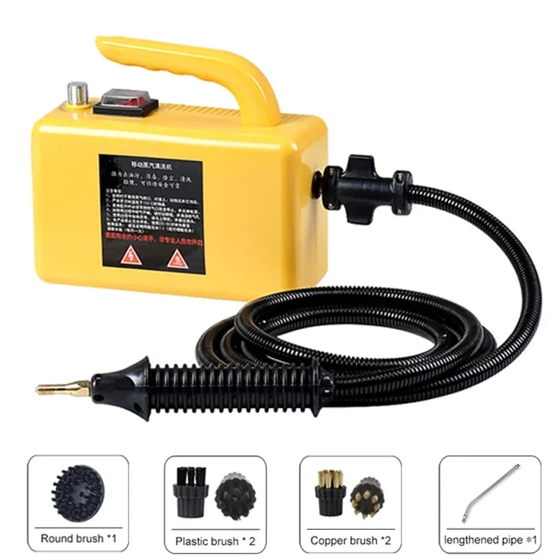 High-Pressure Portable Steam Cleaner for Home and Car