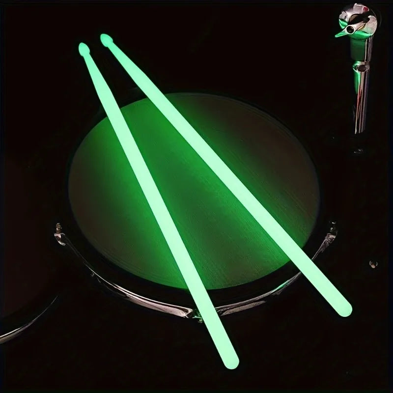 Glow in the Dark Luminous Drumsticks for Stage Performance