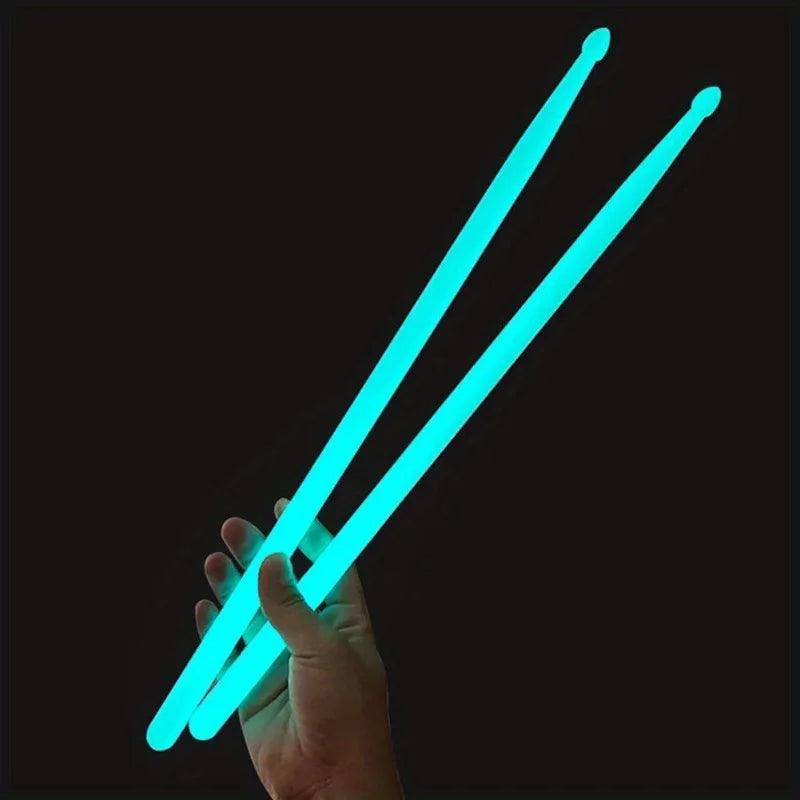 Glow in the Dark Luminous Drumsticks for Stage Performance