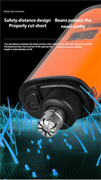 Rechargeable Portable Nose and Ear Hair Trimmer
