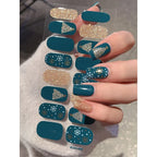 Christmas Snowflake Gel Nail Art Stickers