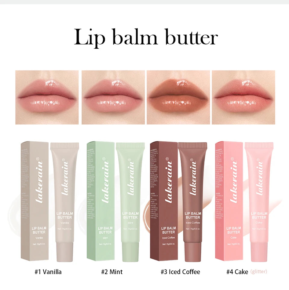 Hydrating Moisturizing Lip Butter Gloss for Dry Cracked Lips