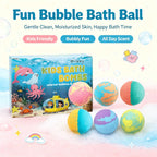 Kids Moisturizing Fizzy Bath Bomb Gift Set