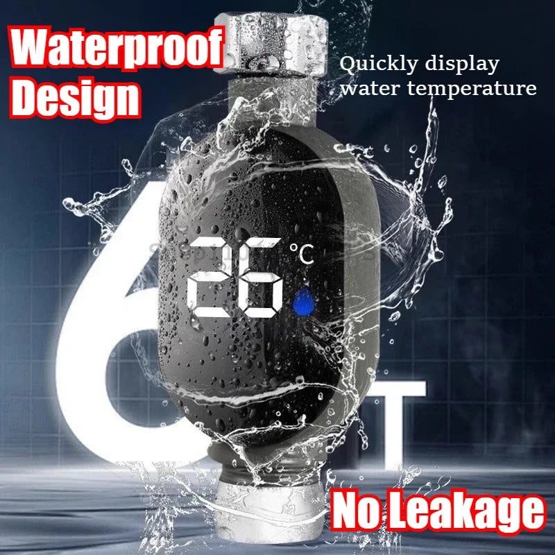 Digital LED Shower Water Temperature Thermometer - 3