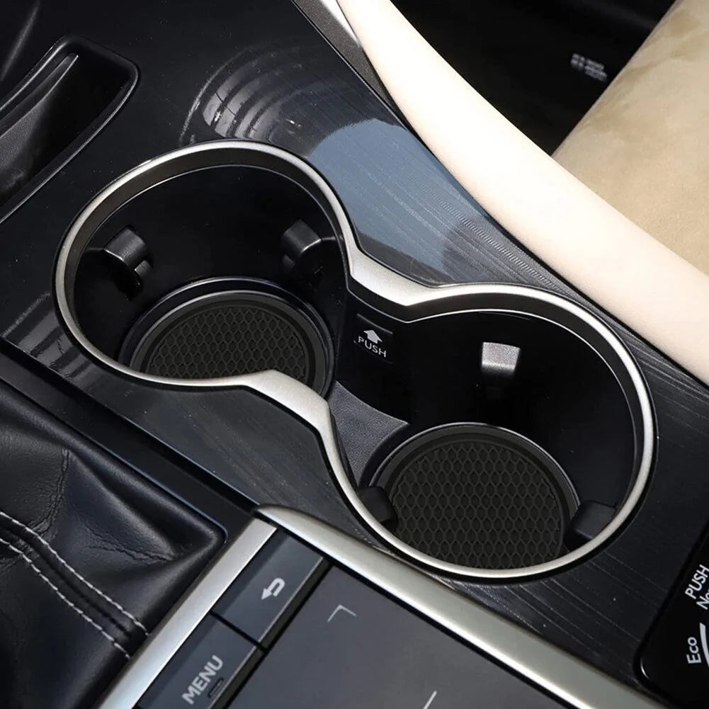 Anti-Slip Car Cup Holder Coasters - 2 Pack
