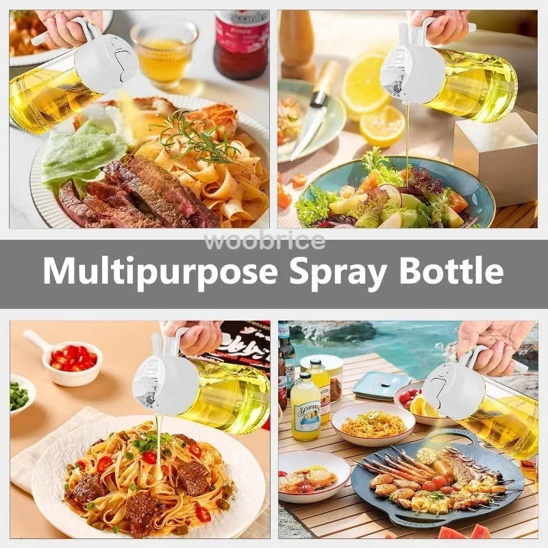 2-in-1 Glass Oil Sprayer and Pourer for Cooking - 6