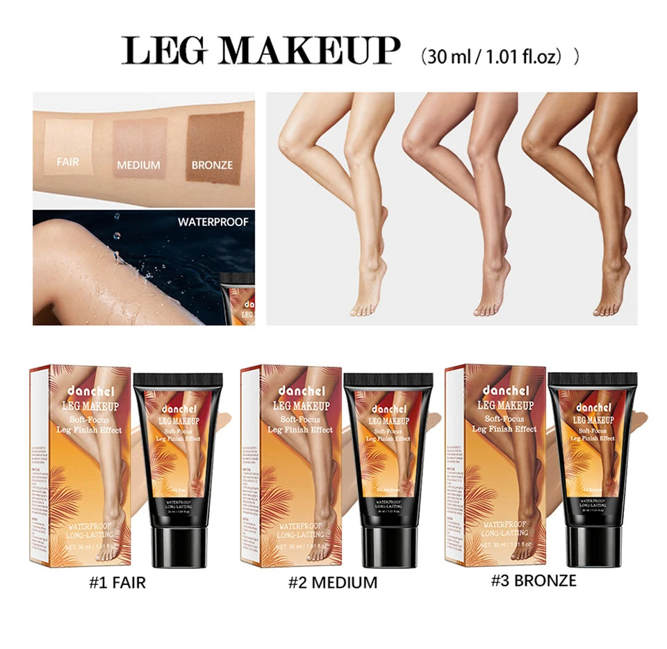 Waterproof Body Foundation and Leg Concealer