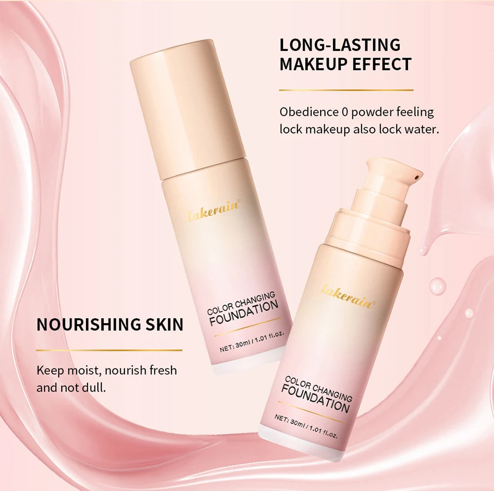 Color-Changing Liquid Foundation for Flawless Skin - 12