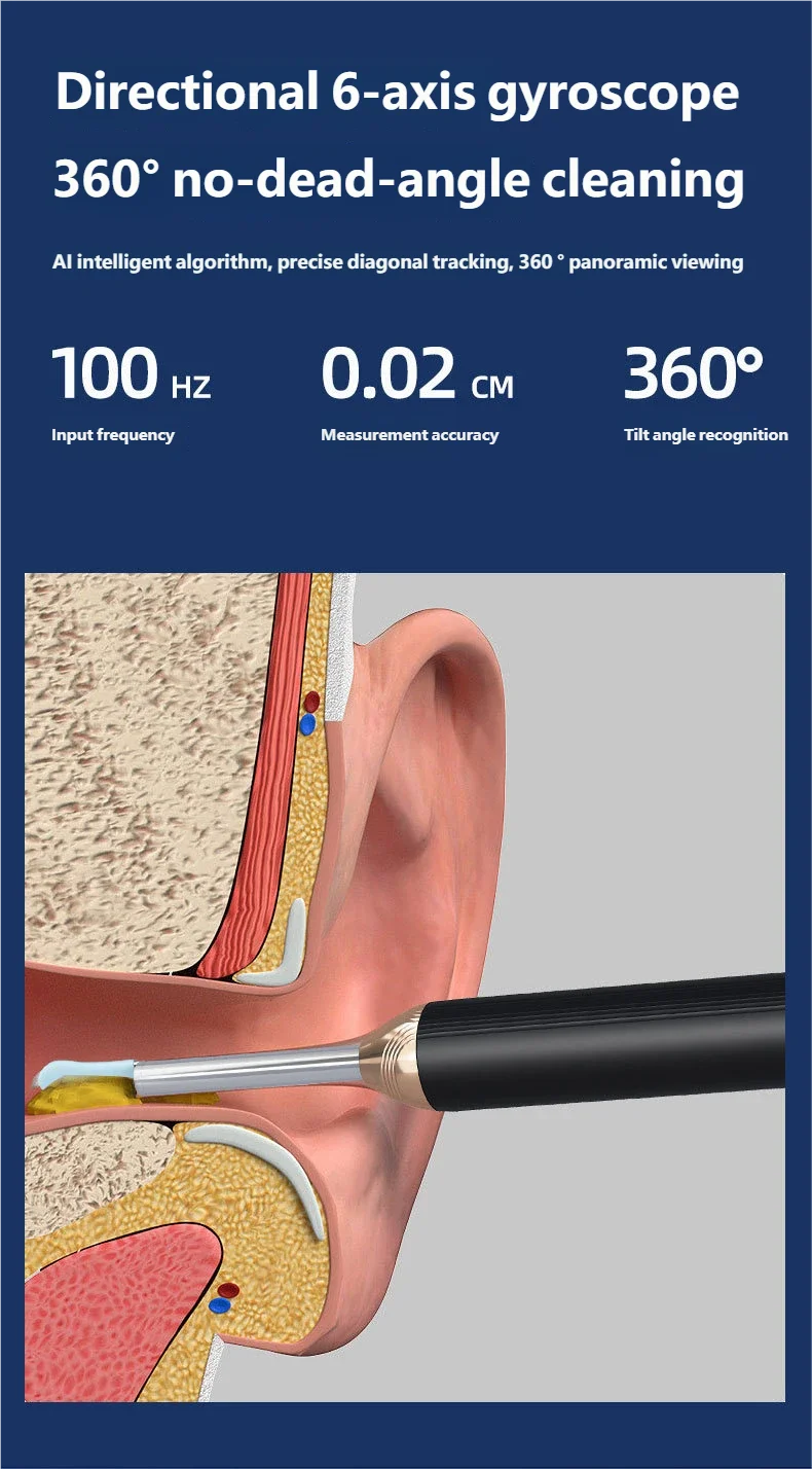 HD WiFi Visible Ear Wax Removal Tool