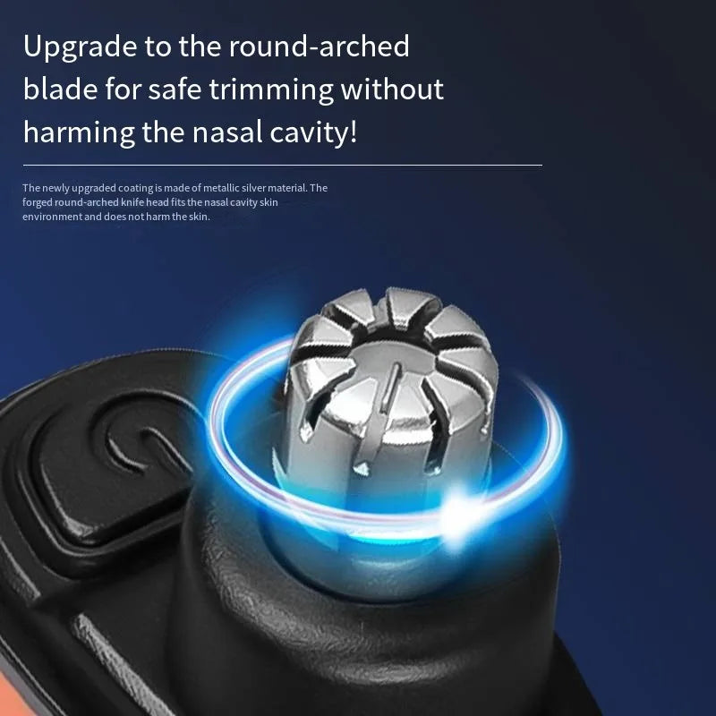 Rechargeable Portable Nose and Ear Hair Trimmer