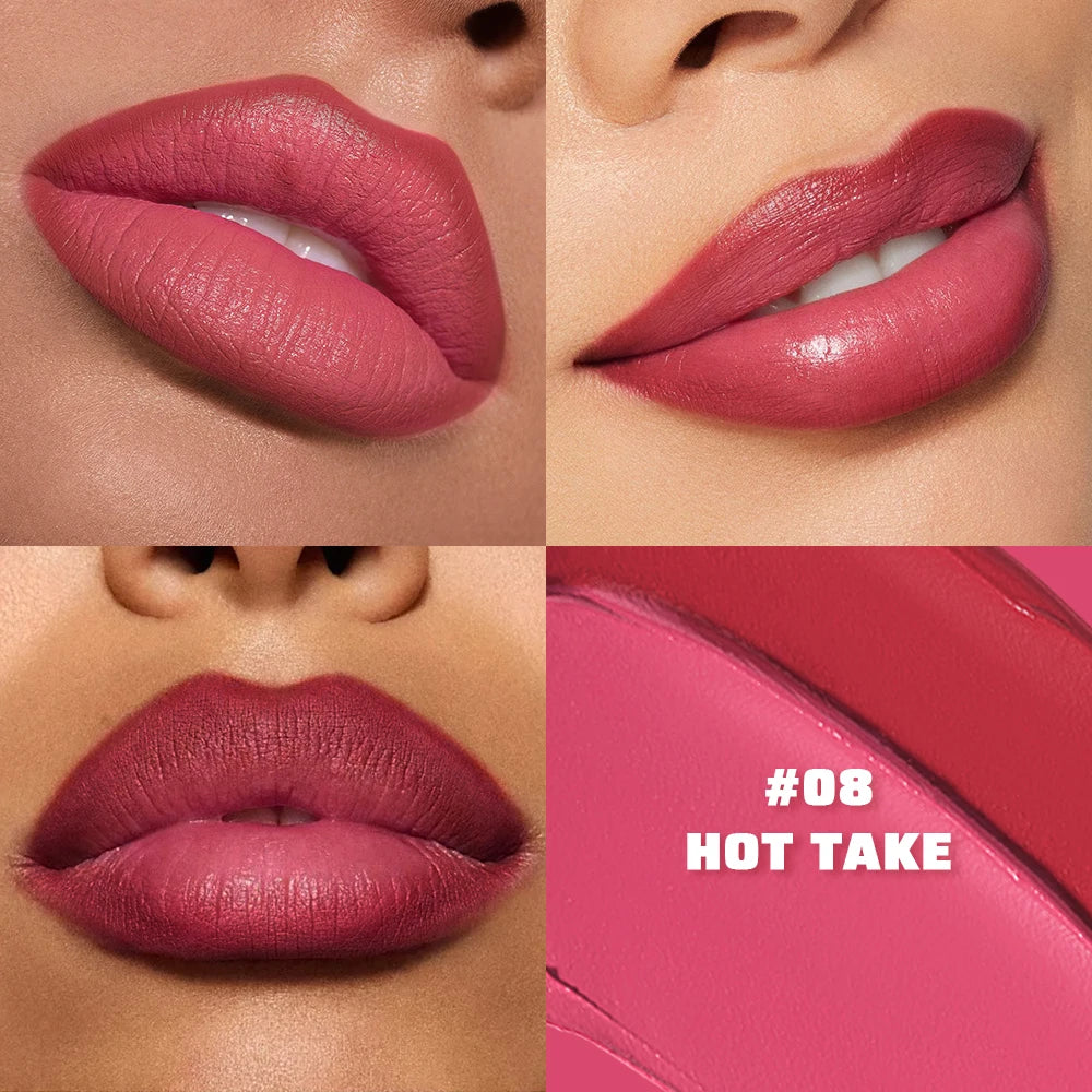 2-in-1 Dual-Ended Lip Liner and Matte Lipstick Pencil