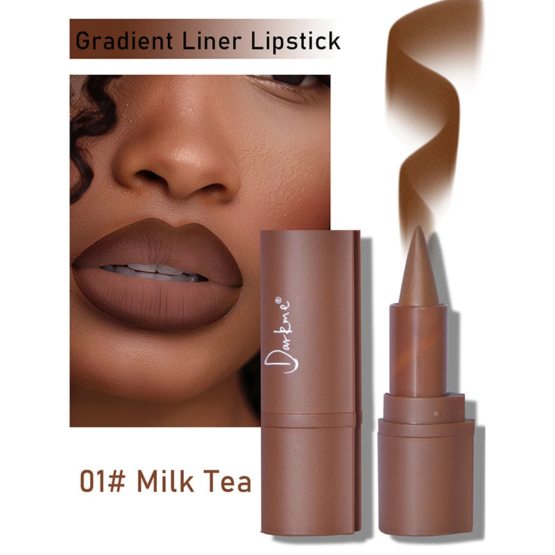 Waterproof Matte Velvet Lip Liner Crayon for Long-Lasting Makeup