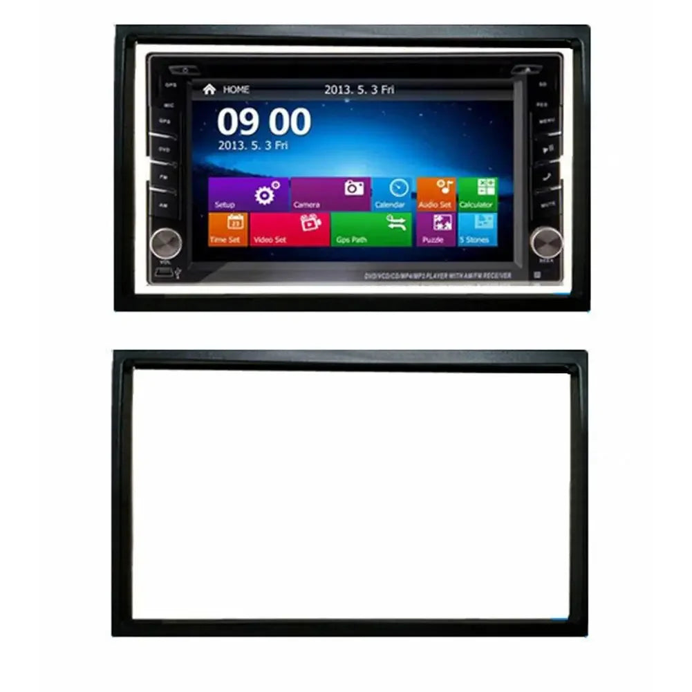 Universal 2 DIN Car Stereo Radio Dash Mounting Frame