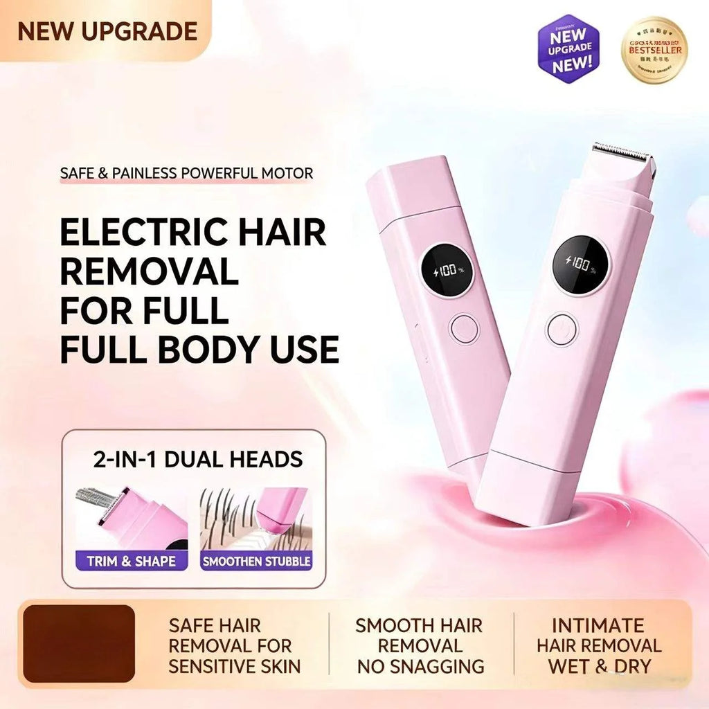 2-in-1 Painless Electric Shaver for Women