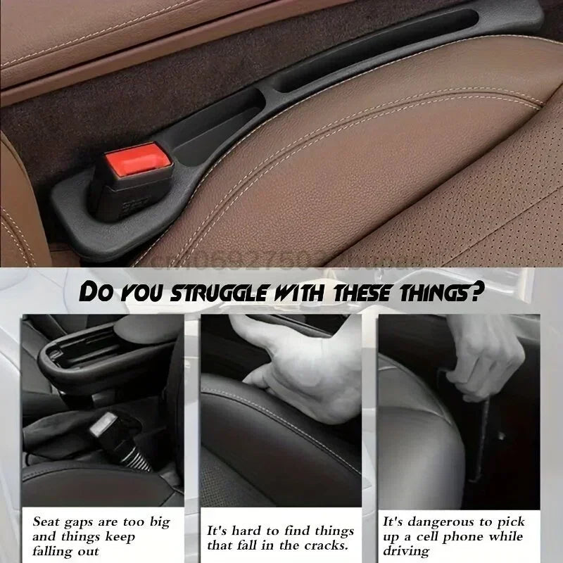 Car Seat Gap Filler Storage Organizer