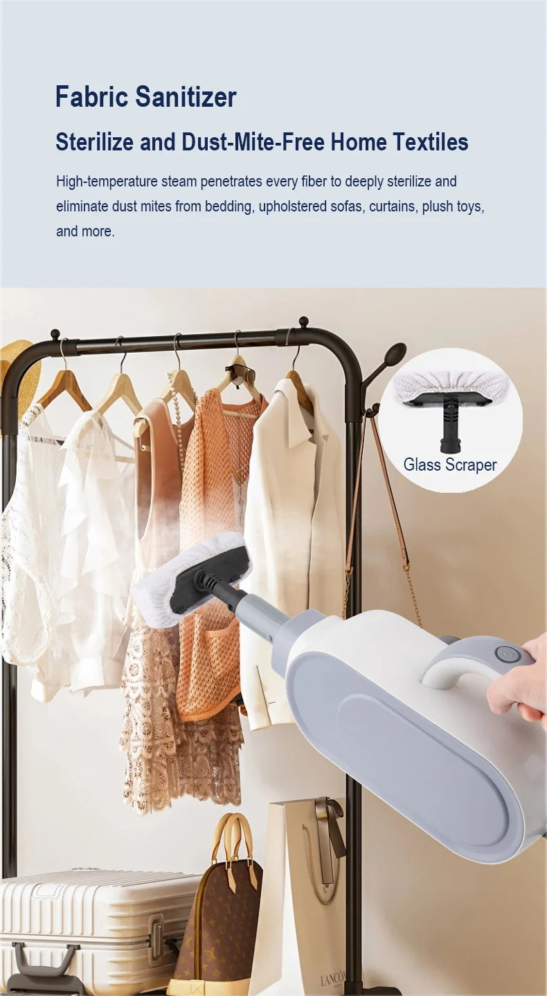 Multipurpose Handheld Steam Mop and Floor Cleaner