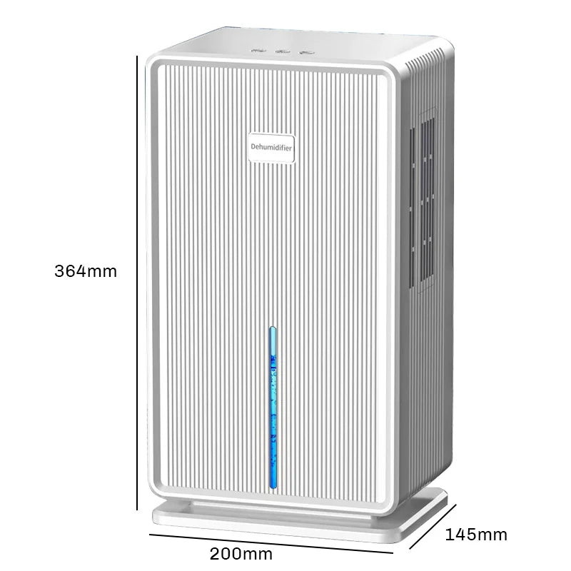 Compact Quiet Electric Dehumidifier for Home and Basement - 6