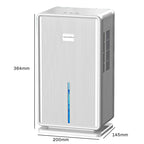 Compact Quiet Electric Dehumidifier for Home and Basement