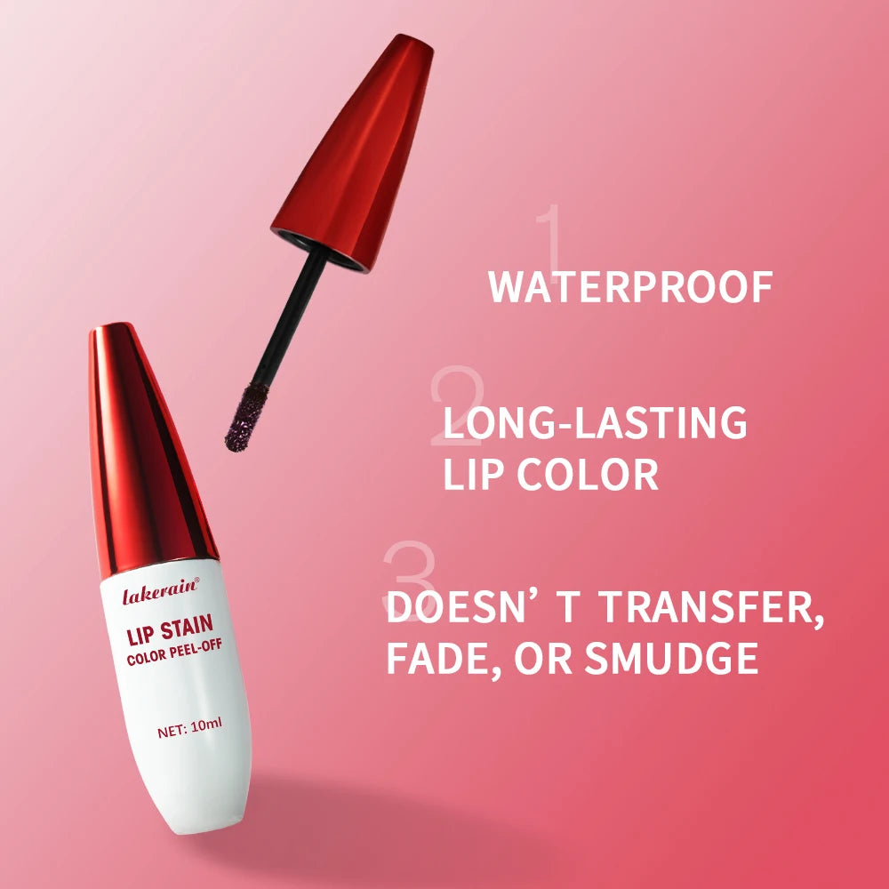 Waterproof Peel-Off Lip Stain Tint
