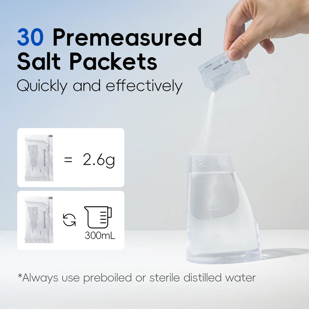 Portable Electric Nasal Irrigator for Sinus Relief