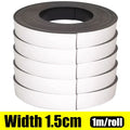 Self-Adhesive Cuttable Magnetic Strip for DIY Home Organization