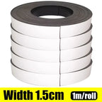 Self-Adhesive Cuttable Magnetic Strip for DIY Home Organization