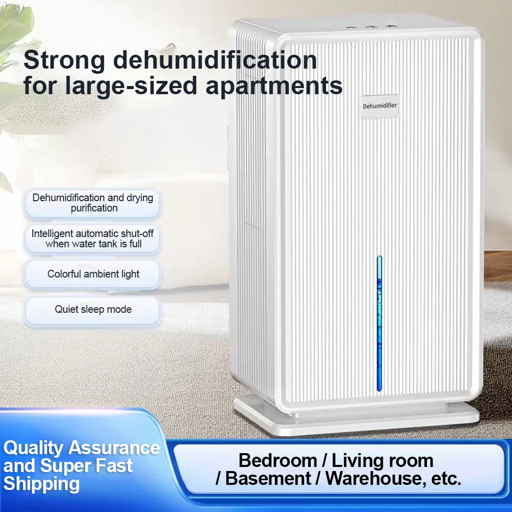 Electric Air Dehumidifier for Home and Basement