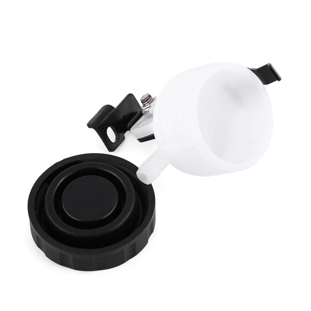 Universal Motorcycle Front Brake Fluid Reservoir Cup with Bracket